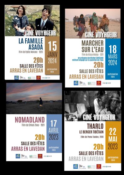Affiches des films projetés par Ciné-Voyageur – page 4