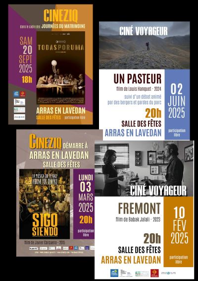 Affiches des films projetés par Ciné-Voyageur – page 2